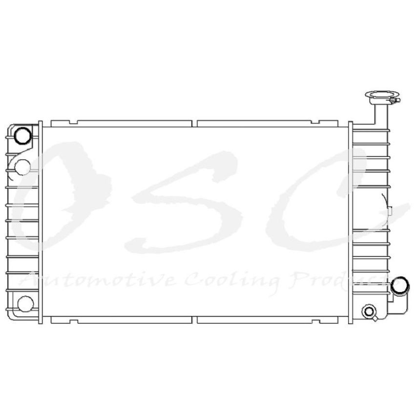 ONE STOP SOLUTIONS 917 OSC Cooling Products 917 New Radiator
