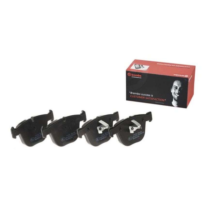 Brembo KT04395 Brembo low-met brake pad and UV coated vented  brake disc kit