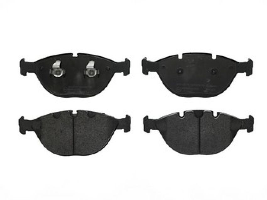 Brembo KT04383 Brembo low-met brake pad and UV coated vented  brake disc kit
