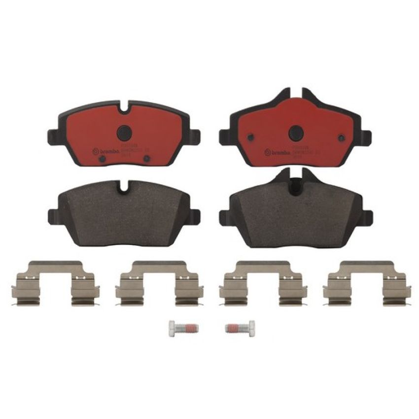 Brembo KT00935 Brembo ceramic brake pad and UV coated PVT  brake disc kit
