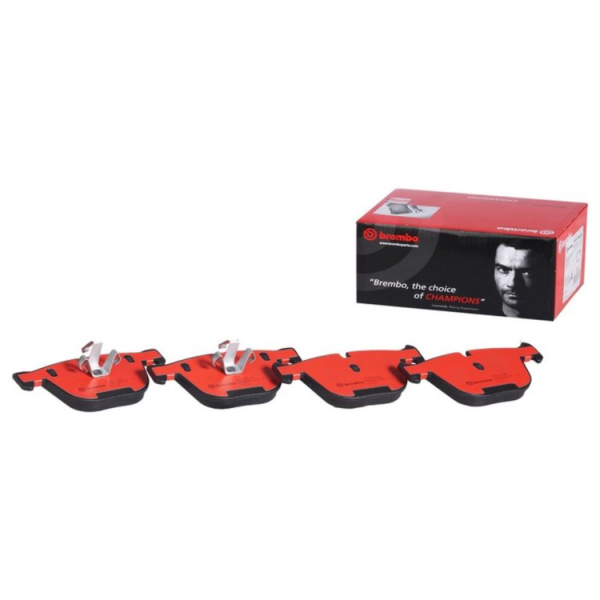 Brembo KT00C10 Brembo ceramic brake pad and composite vented  brake disc kit