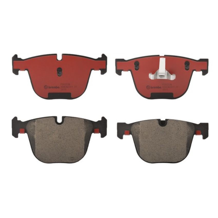 Brembo KT00C10 Brembo ceramic brake pad and composite vented  brake disc kit