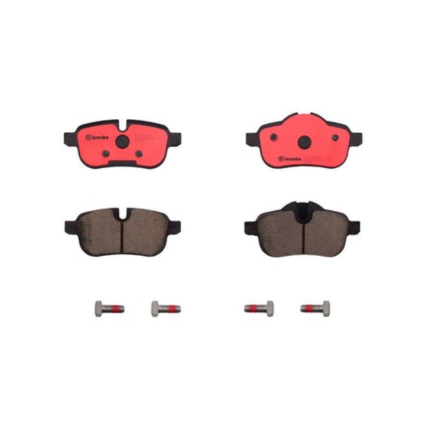 Brembo KT00B65 Brembo ceramic brake pad and UV coated vented  brake disc kit