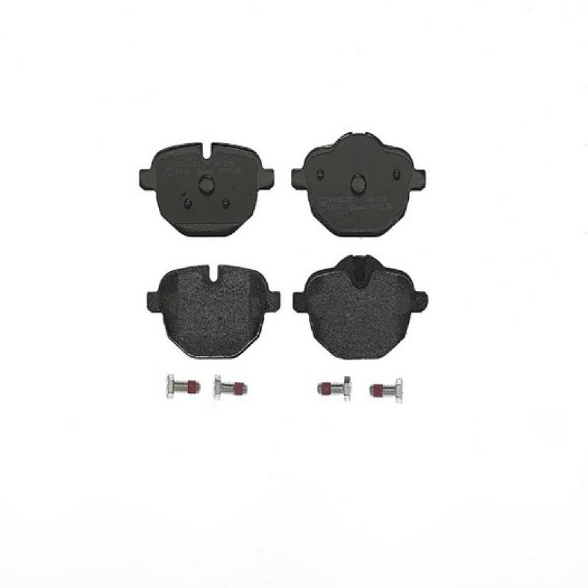 Brembo KT04424 Brembo low-met brake pad and composite vented  brake disc kit