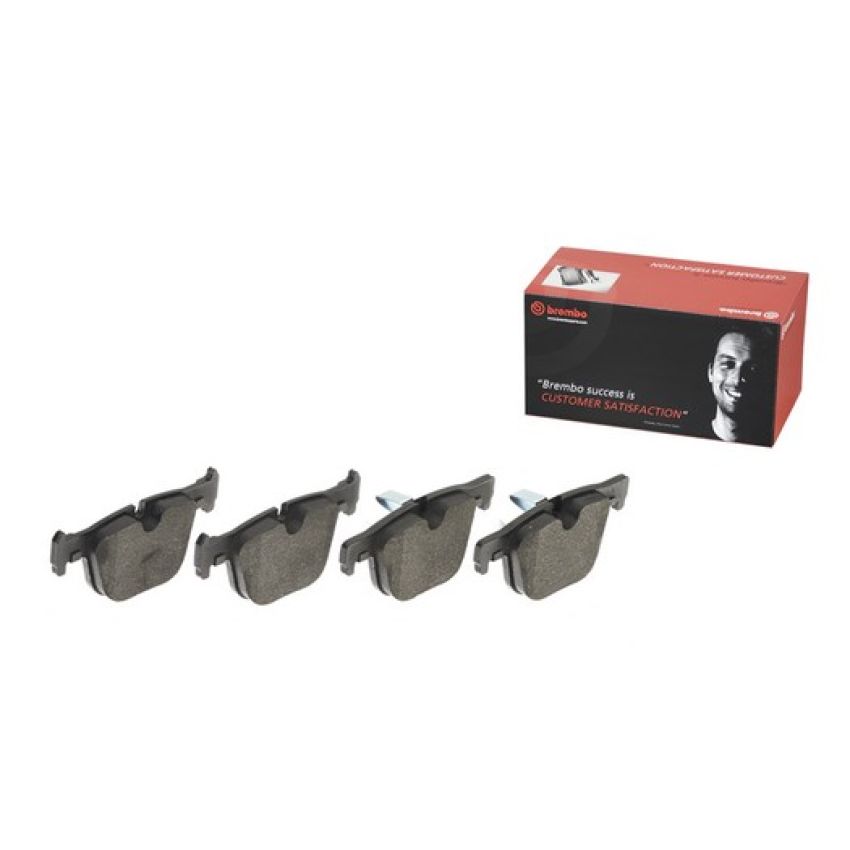 Brembo KT04422 Brembo low-met brake pad and UV coated vented  brake disc kit