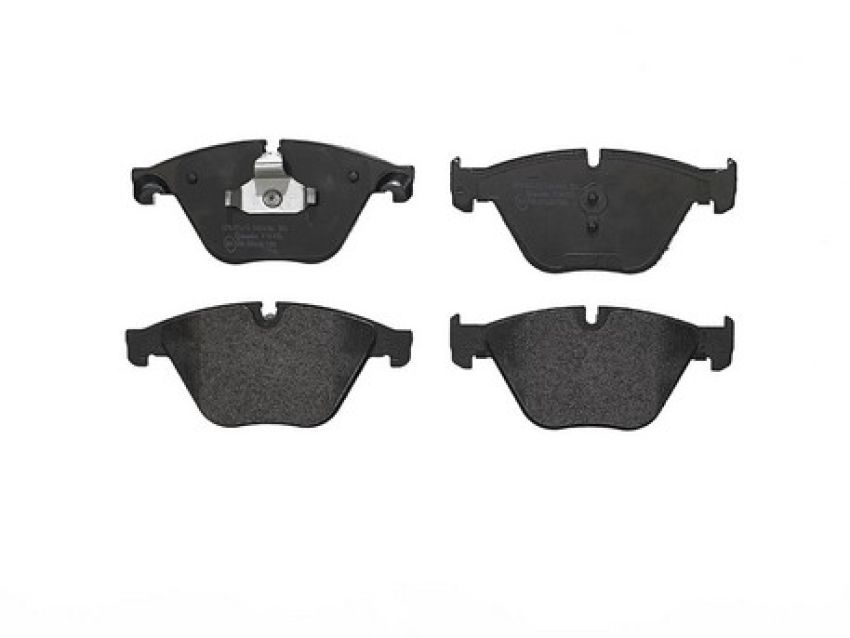 Brembo KT04493 Brembo low-met brake pad and composite vented  brake disc kit