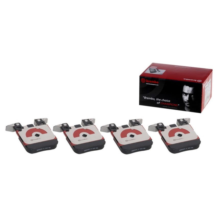 Brembo KT00B09 Brembo ceramic brake pad and UV coated vented  brake disc kit
