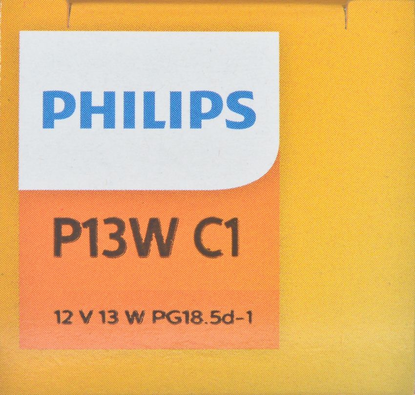 Philips P13WC1 Philips HiPerVision Bulb P13W