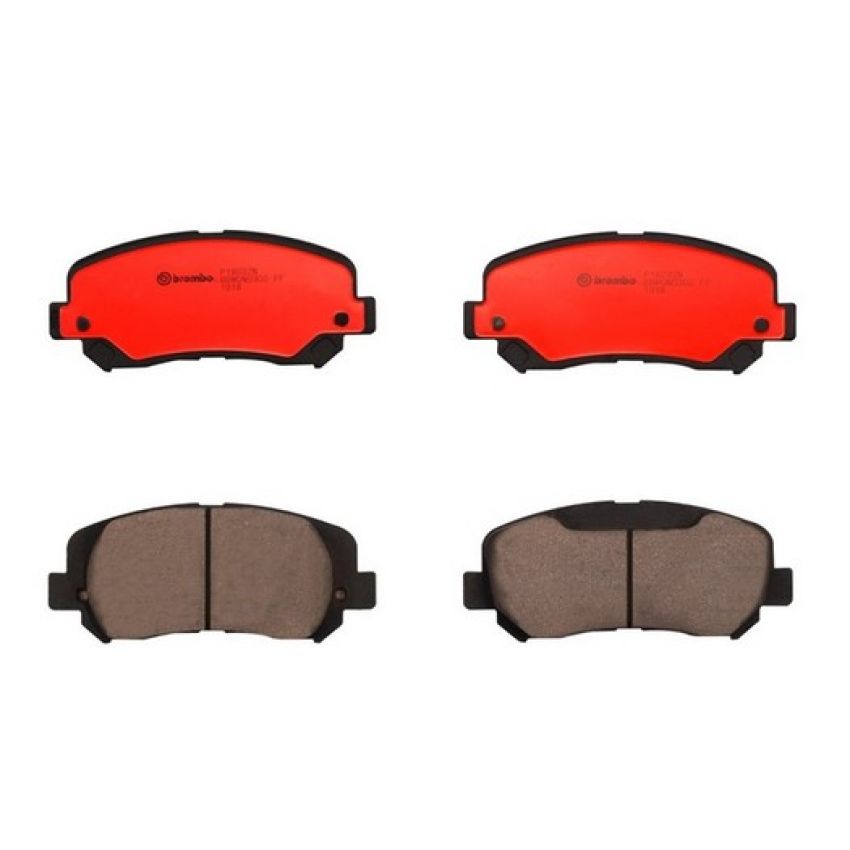 Brembo KT00480 Brembo ceramic brake pad and UV coated PVT  brake disc kit