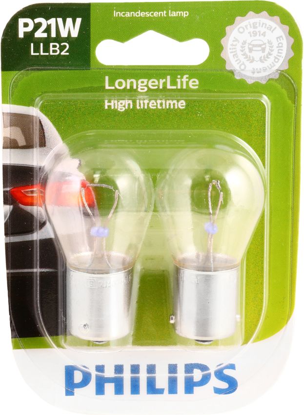 Philips P21WLLB2 Philips LongerLife Miniature P21WLL