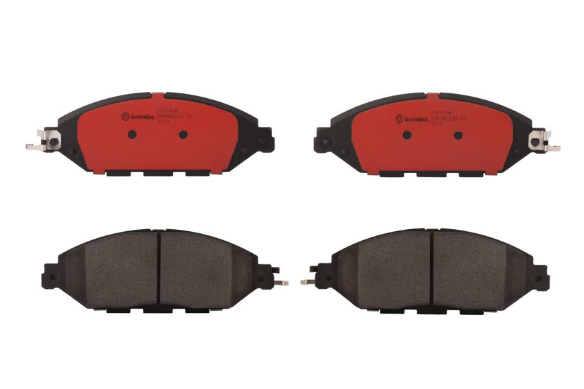 Brembo KT00518 Brembo ceramic brake pad and UV coated vented  brake disc kit