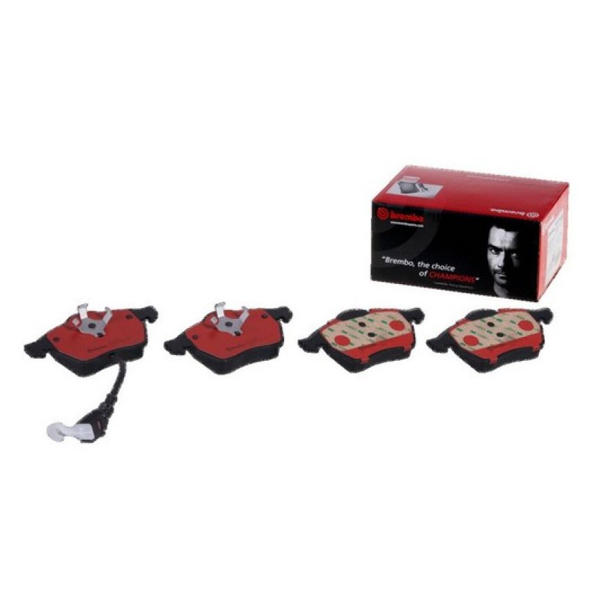 Brembo KT00A03 Brembo ceramic brake pad and UV coated vented  brake disc kit