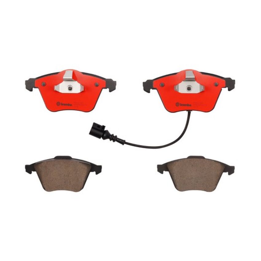Brembo KT00981 Brembo ceramic brake pad and UV coated PVT  brake disc kit
