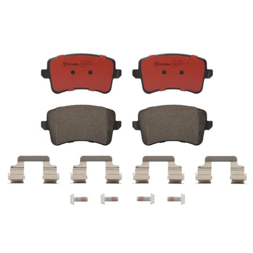 Brembo KT00A07 Brembo ceramic brake pad and UV coated PVT  brake disc kit