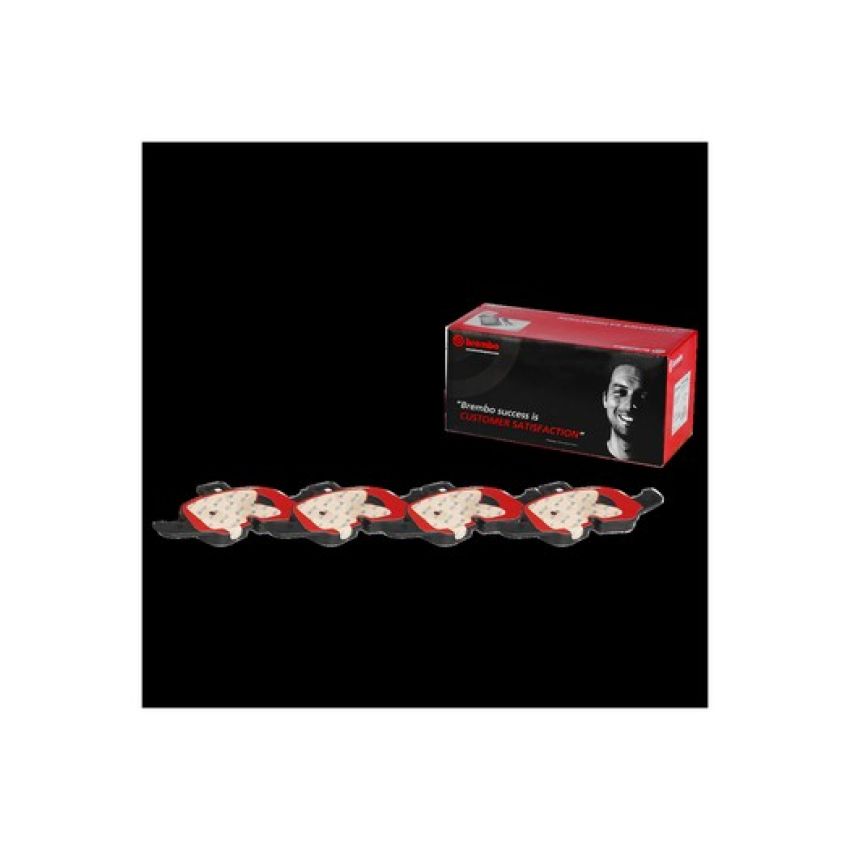 Brembo KT00878 Brembo ceramic brake pad and UV coated PVT  brake disc kit