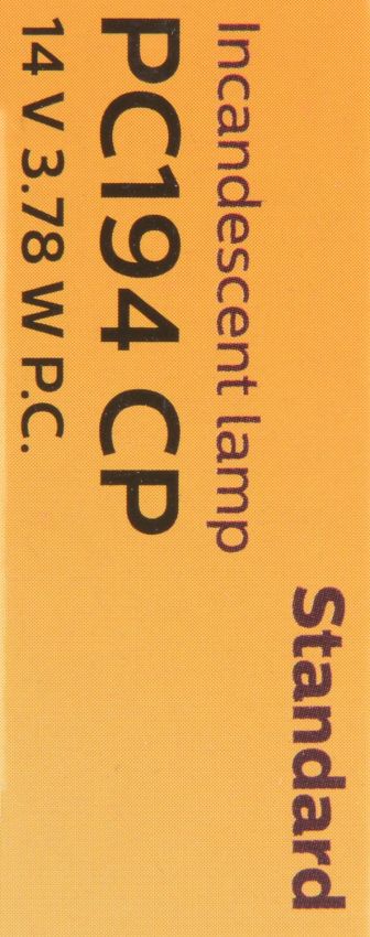 Philips PC194CP Philips Standard Miniature PC194 Pack of 10