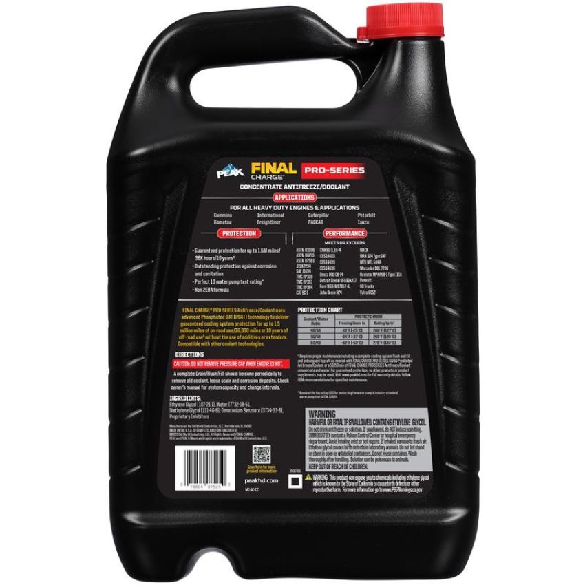 Peak FPR0B3 PEAK FINAL CHARGE PRO-SERIES FS 1 GAL