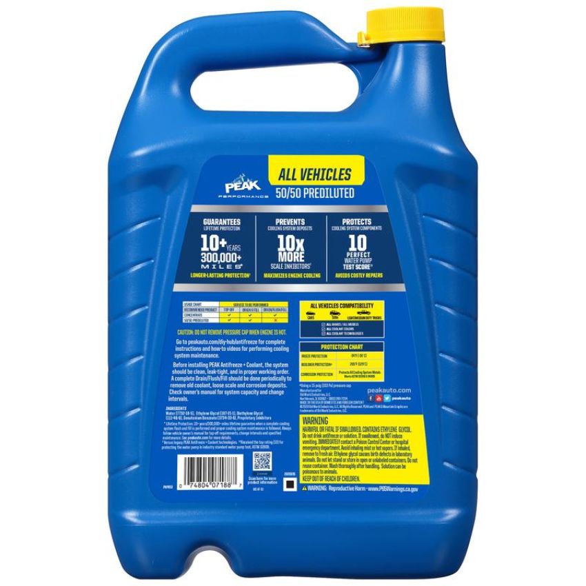 Peak PKPB53 PEAK PREMIUM 50/50 PREDILUTED 1 GALLON
