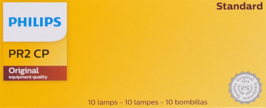 Philips PR2CP Philips Standard Minature PR2 Pack of 10