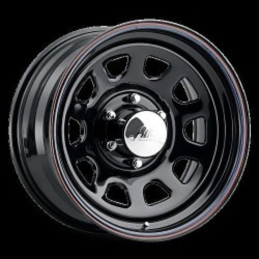 PACER 342B Black Daytona Wheel 16X7 5X4.50 83.82 +00