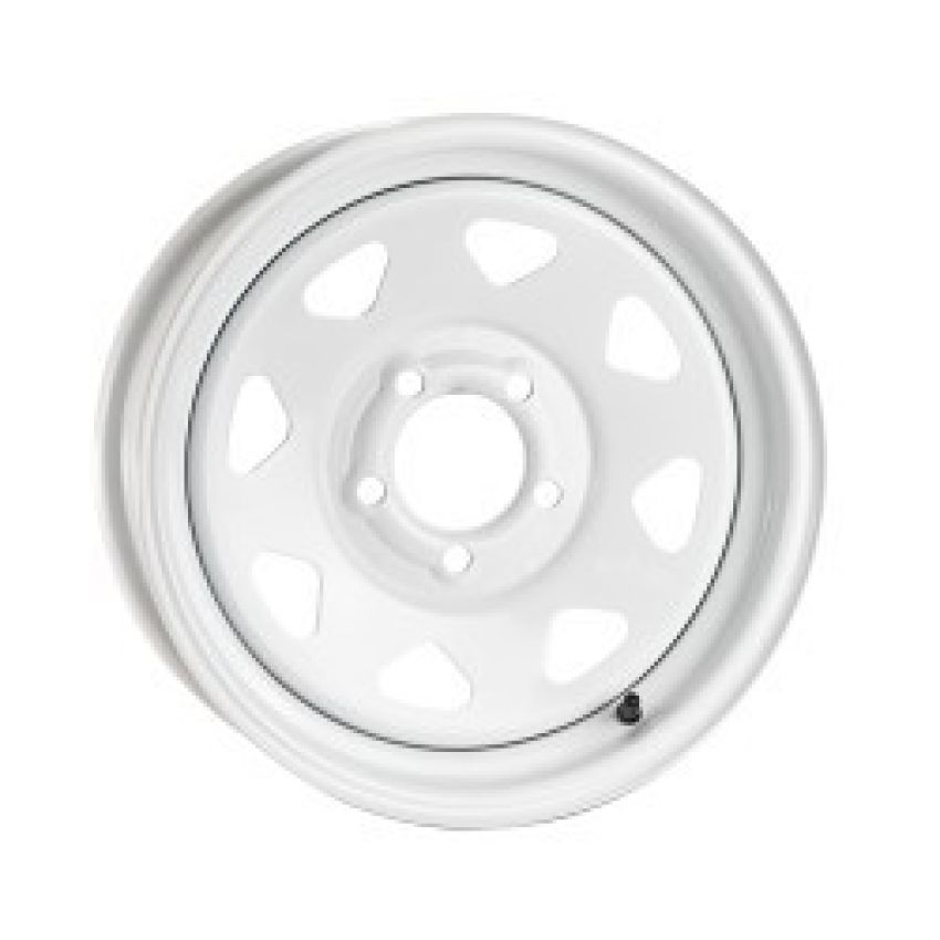 Pacer Trailer 310W-5660 15X6 6X5.50 (+00) PAC 310W White Spoke Trailer (HB 107.95)