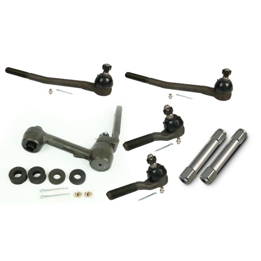 Ridetech 12109535 Steering linkage kit for 1970 Mustang with OE power steering.