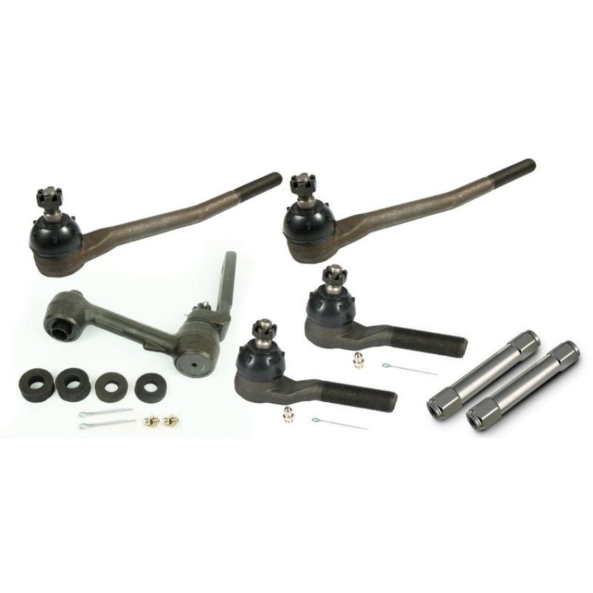 Ridetech 12109536 Steering linkage kit for 1967-1969 Mustang with OE power steering.