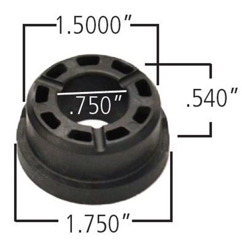Ridetech 70010827 Delrin control arm bushing, 1.750