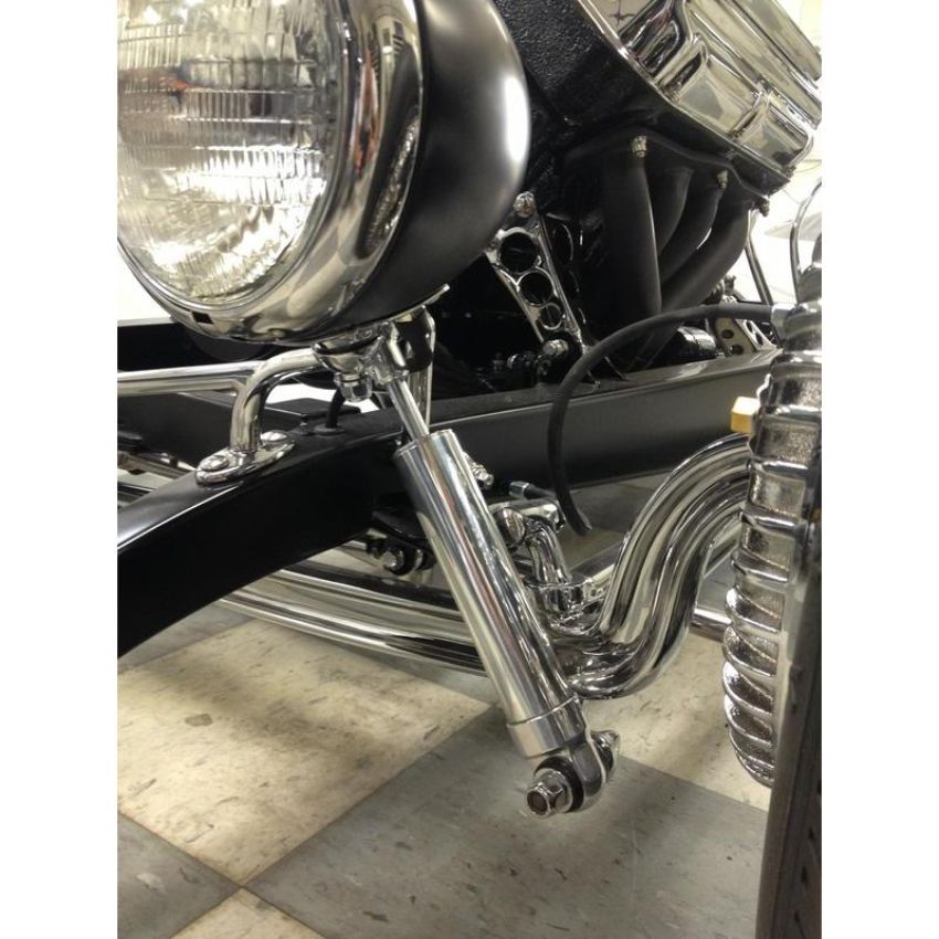 Ridetech 23359741 Polished Hot Rod Shock, 4.8