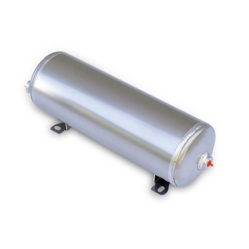 Ridetech 31912100 2 gallon aluminum air tank with two 1/4