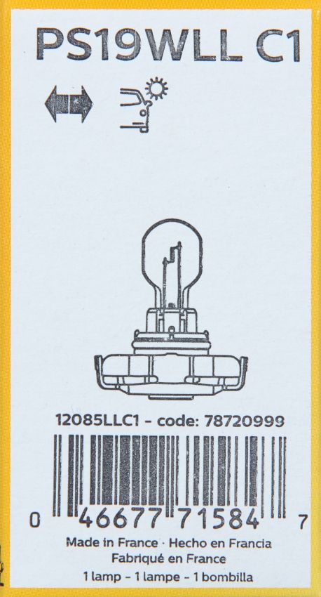 Philips PS19WLLC1 Philips HiPerVision Bulb PS19WLL