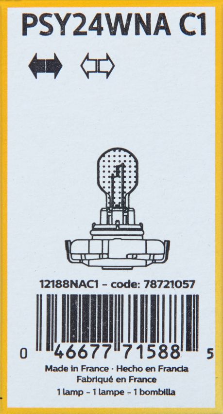 Philips PSY24WNAC1 Philips HiperVision Bulb PSY24WNA