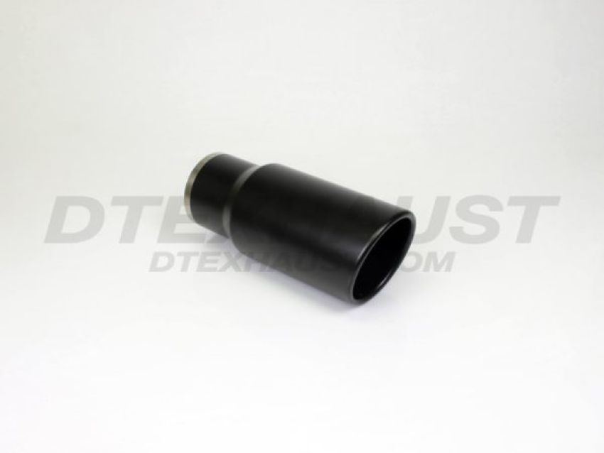 Different Trend Black Powder Coated 5″x12″ Rolled Slant Q9-405012RBK