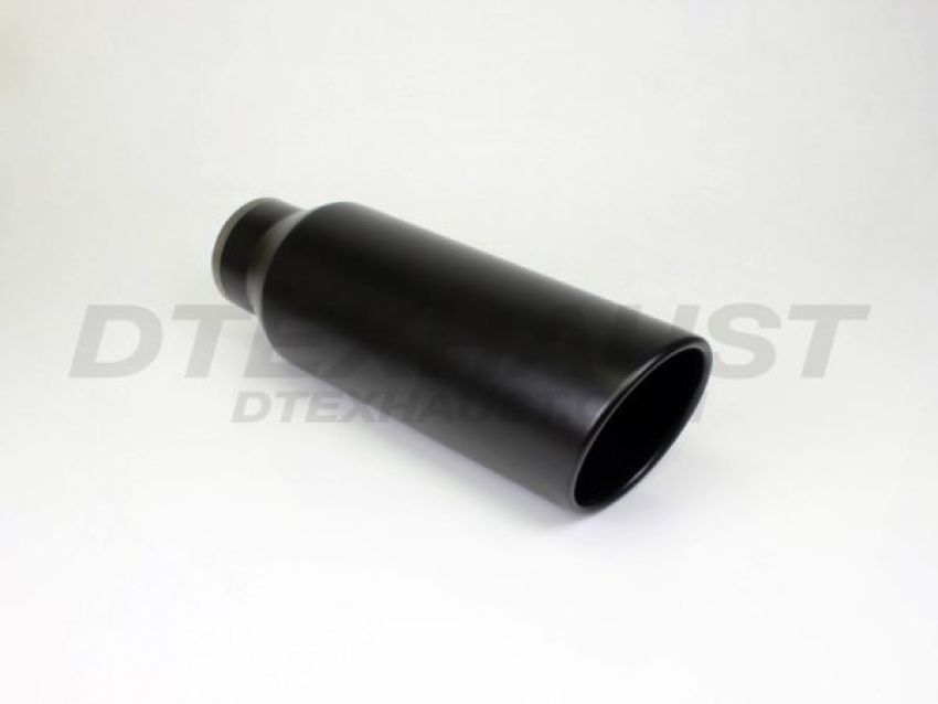 Different Trend Black Powder Coated 6″x18″ Rolled Slant Q9-506018RBK