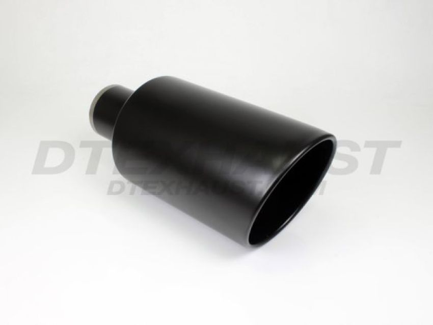 Different Trend Black Powder Coated 8″x18″ Rolled Slant Q9-508018RBK