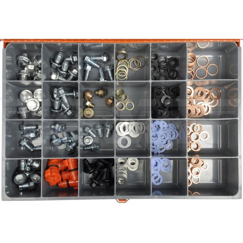 DORMAN 008-660 Drain Plug And Gasket Jobber Assortment - 24 SKUs