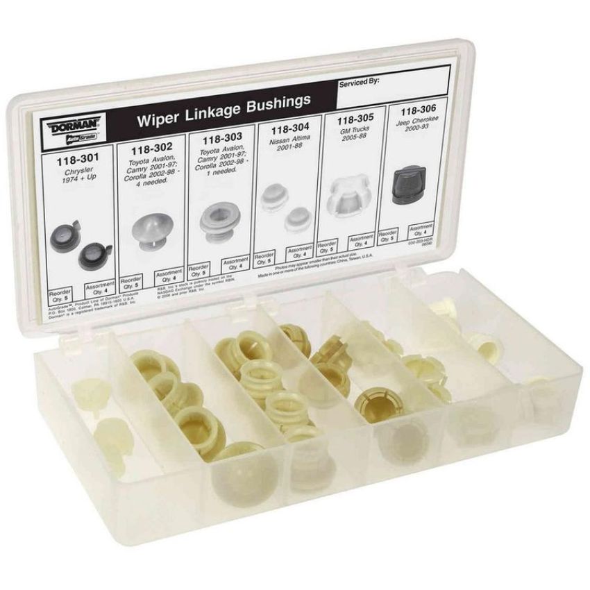 DORMAN 030-203 Automotive Maintenance Tech Trays - Wiper Linkage Bushings