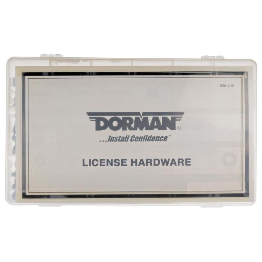 DORMAN 030-400 Automotive Maintenance Tech Trays - License Plate Fasteners