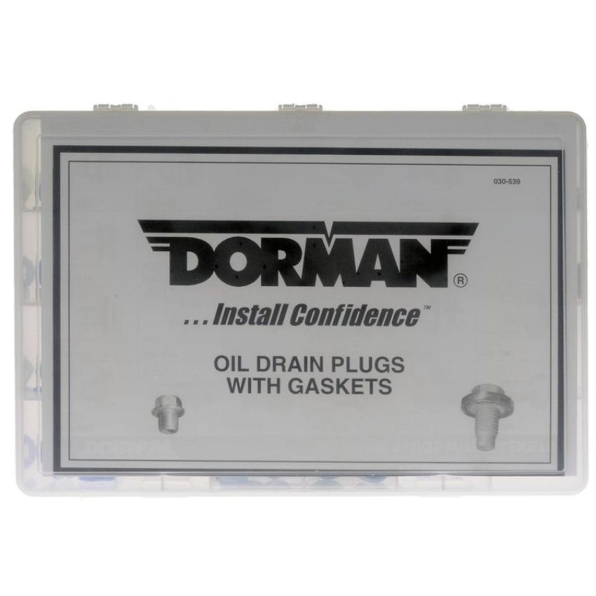DORMAN 030-539 Oil Drain Plug Tech Tray - 22 SKUs - 44 Pieces
