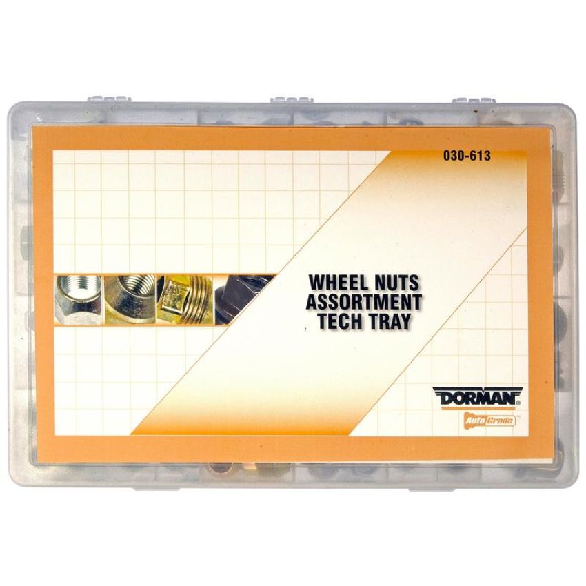 DORMAN 030-613 Wheel Nut Tech Tray 24 Skus