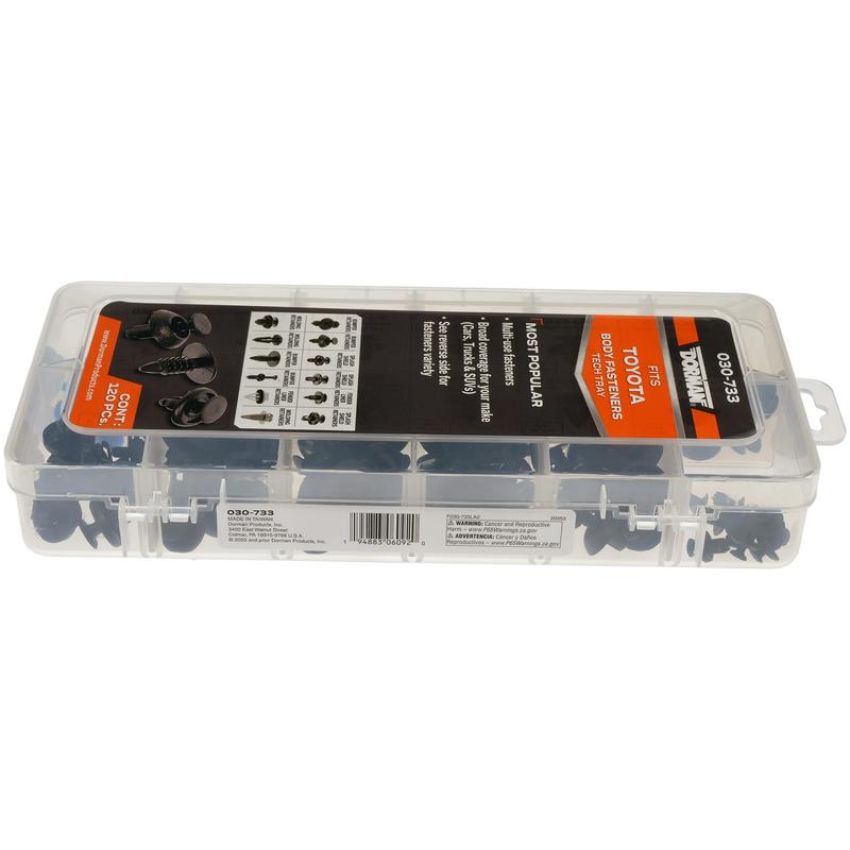 DORMAN 030-733 Toyota Body Fastener Tech Tray