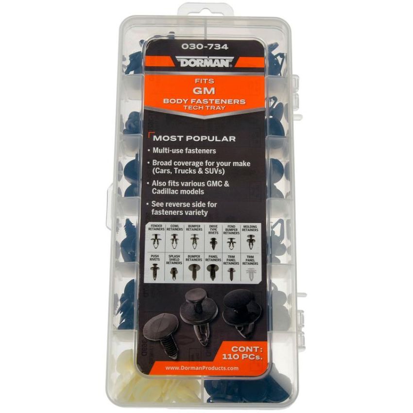 DORMAN 030-734 General Motors Body Fastener Tech Tray