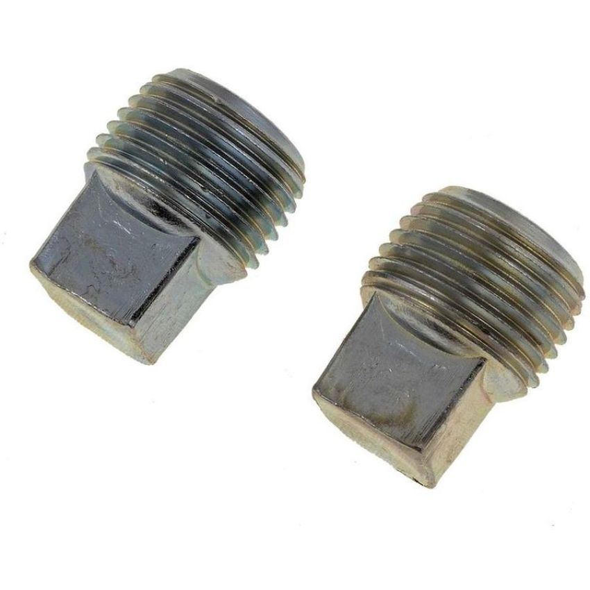 DORMAN 090-001 Pipe Plug Square 3/8-18 Npt, Head Size 7/16 In.