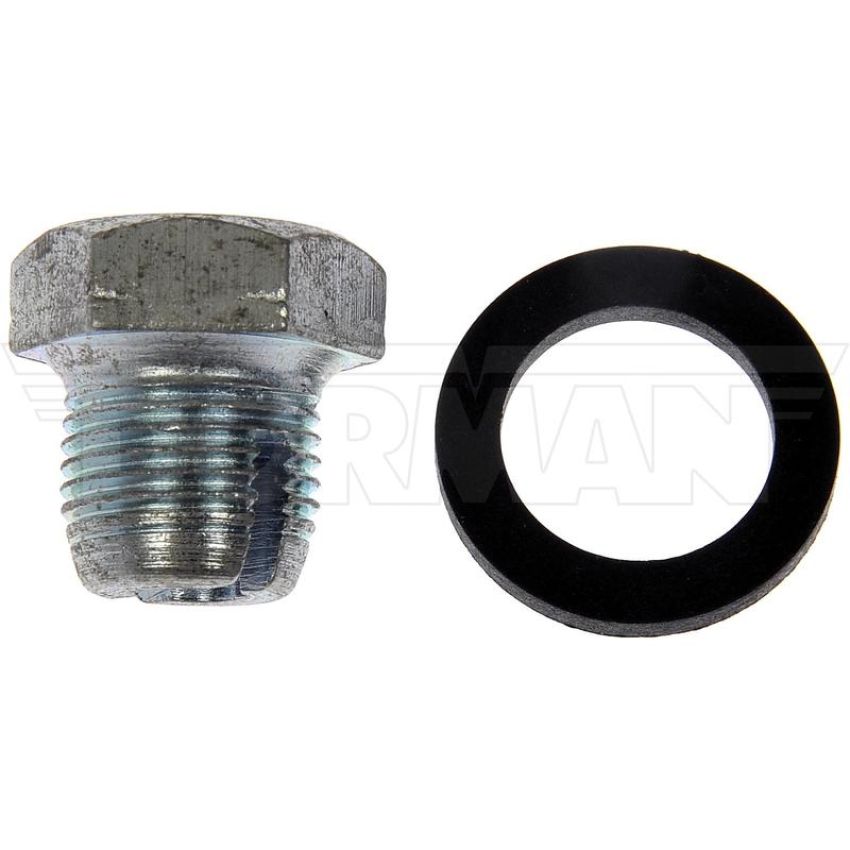 DORMAN 090-032 Oil Drain Plug Oversize 1/2-20 T.O., Head Size 3/4 In.