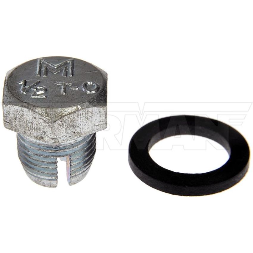 DORMAN 090-032 Oil Drain Plug Oversize 1/2-20 T.O., Head Size 3/4 In.