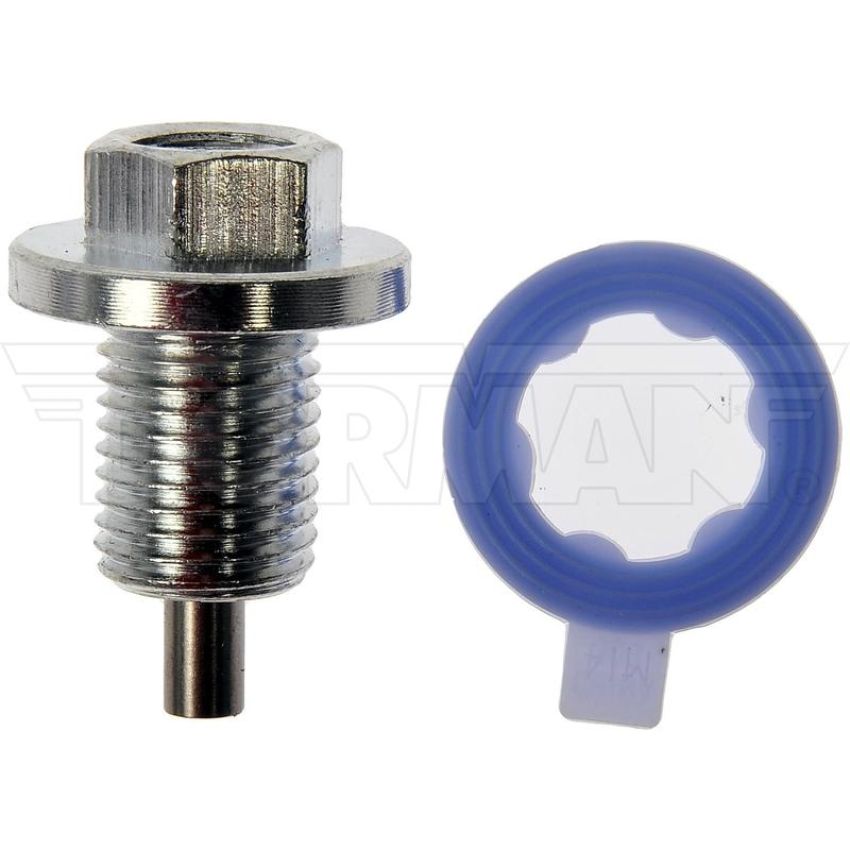 DORMAN 090-036CD Magnetic Oil Drain Plug M14-1.50, Head Size 14mm