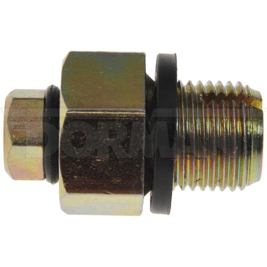 DORMAN 090-045 Oil Drain Plug Piggyback 1/2-20 D.O., Head Size 3/4 In.