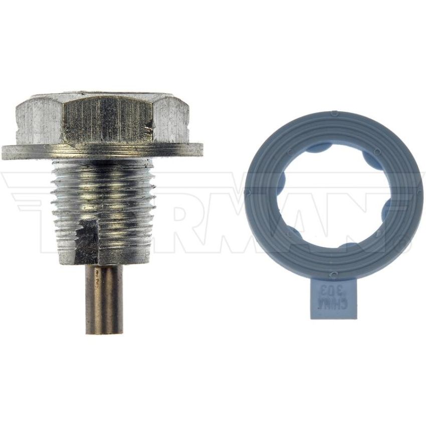 DORMAN 090-051CD Magnetic Oil Drain Plug 1/2-20 Single Oversized., Head Size 3/4 in