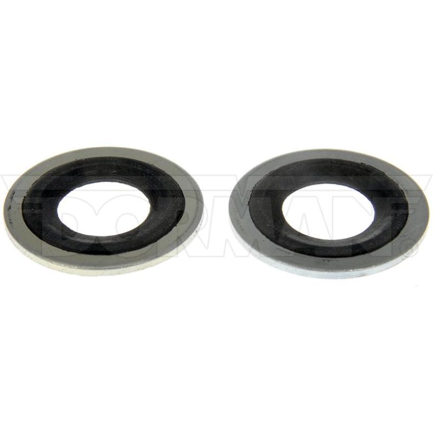 DORMAN 097-021CD Metal/Rubber Drain Plug Gasket, Fits 1/2, M12, M12 So