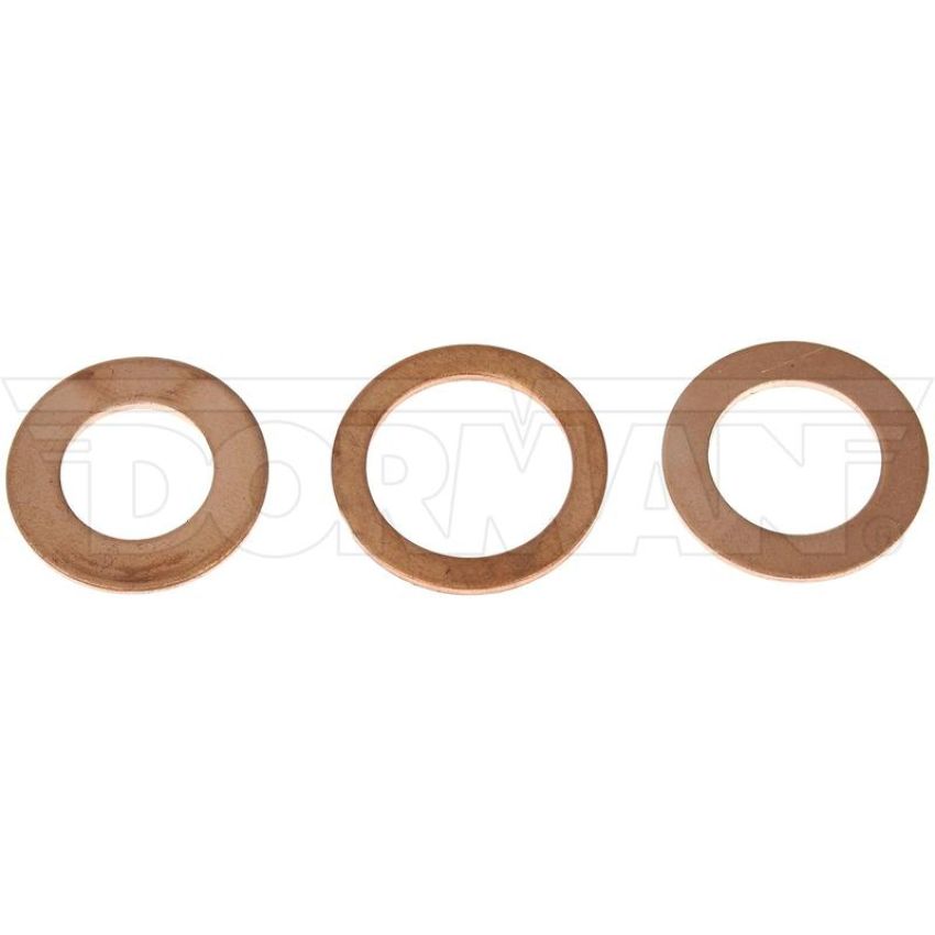 DORMAN 097-834CD Copper Oil Drain Plug Gasket Assortment - Fits M12, M14, M16.4